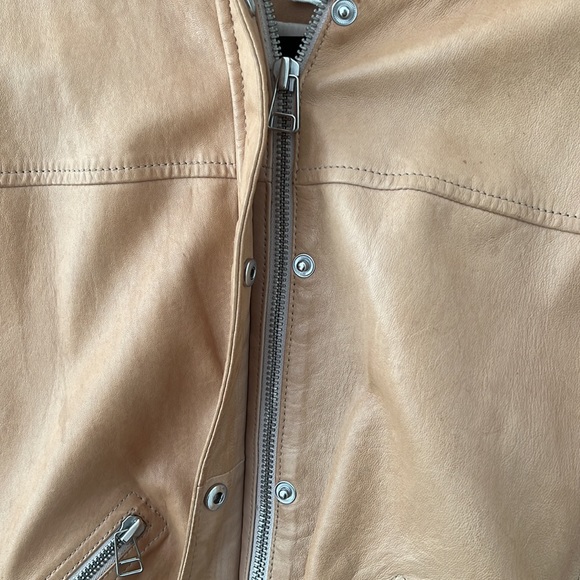 Club Monaco leather jacket - Picture 2 of 5